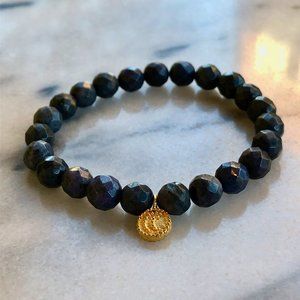 Satya dumorite celestial moon stretch bracelet